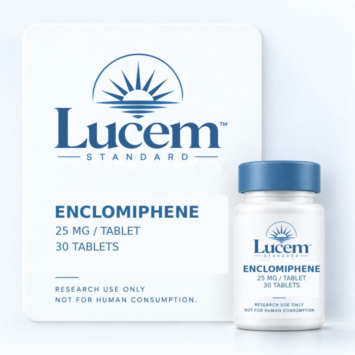 Enclomiphene – 25mg/tablet - 30 Tablets/Bottle